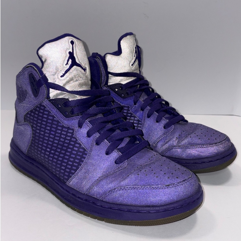 Jordan Prime 5 Grape Ice Varsity Purple Reflective 3M Sneakers 429489-501 Mens 9